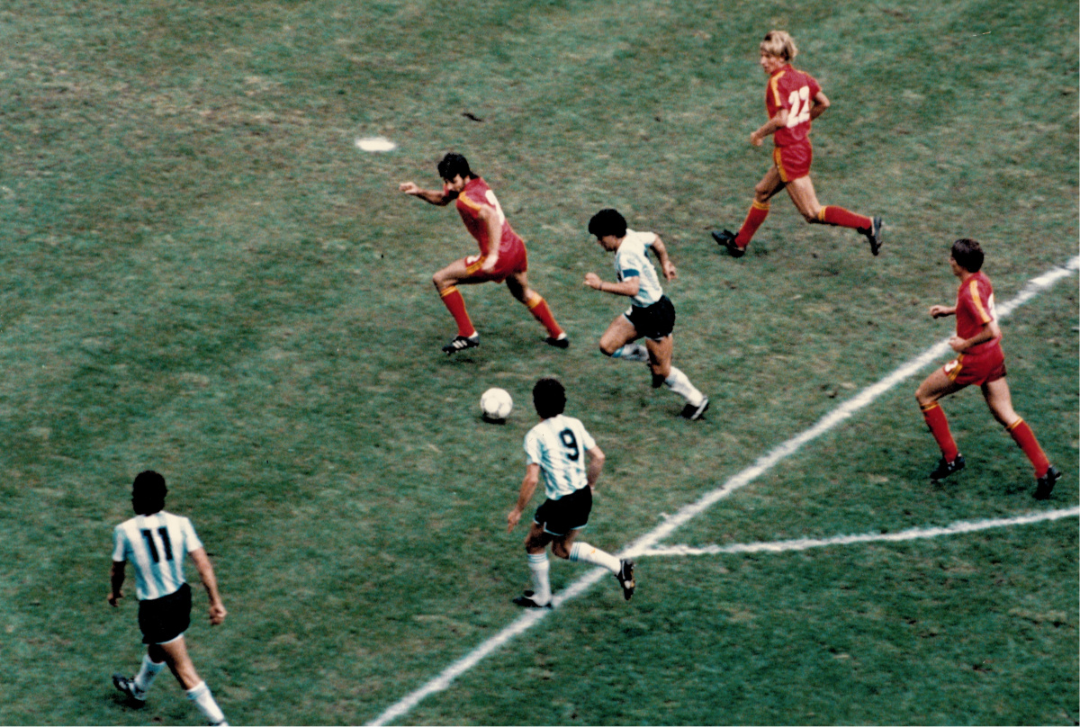 Maradona Argentina vs Belgium 1986
